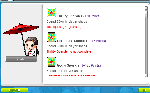 Achievements & Bonuses
